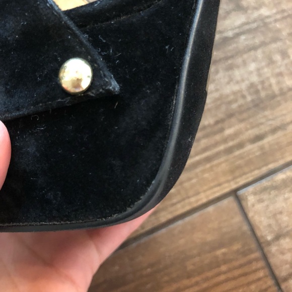 Sold🔴Shoedazzle Ava velvet heel size 6.5 - Picture 7 of 8